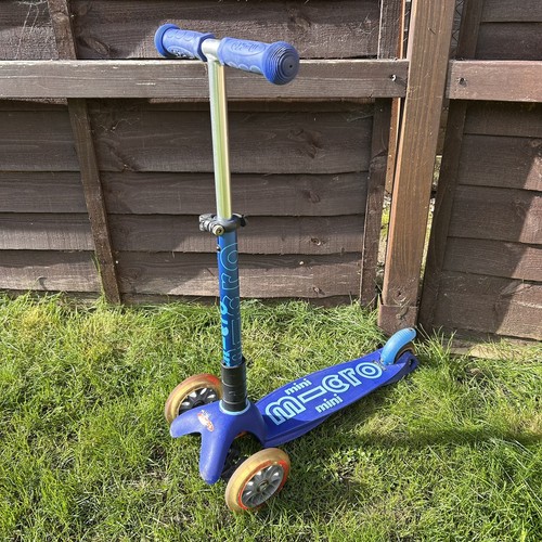 Micro mini scooter blue - mini, 3
