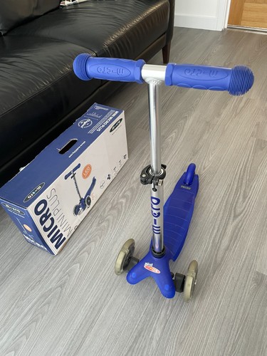 Mini micro plus blue - blue, led