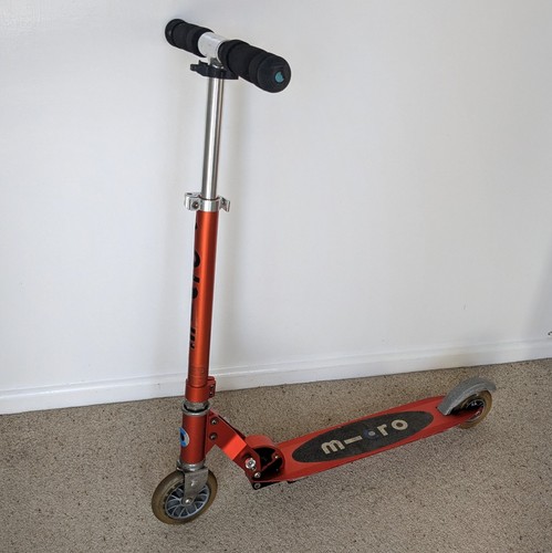 Micro sprite scooter burnt - scooter,