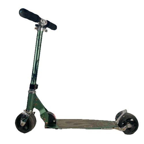 Micro scooter rocket - rocket, green