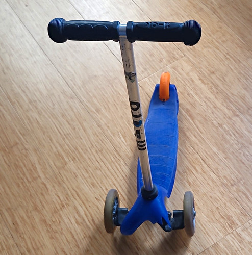 Mini micro scooter - scooter, blue
