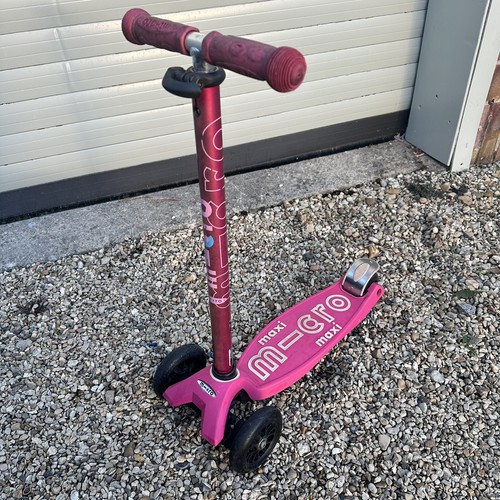 Micro maxi deluxe scooter pink - scooter,
