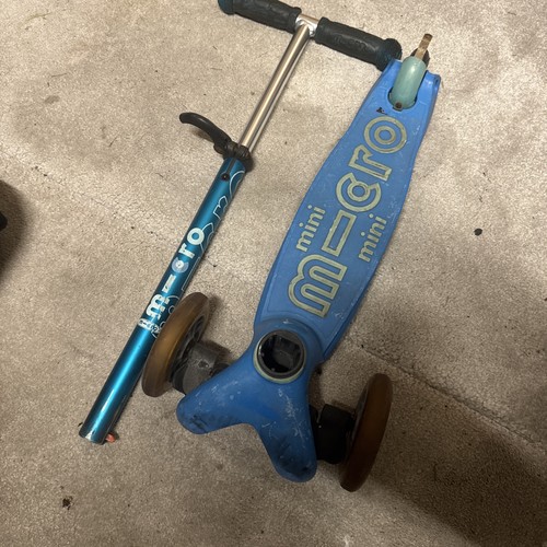 Mini micro scooter blue teal - scooter,