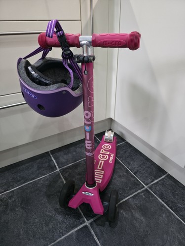 Maxi micro deluxe pink scooter - micro,